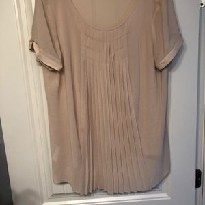 Cream Sheer Loft Blouse
